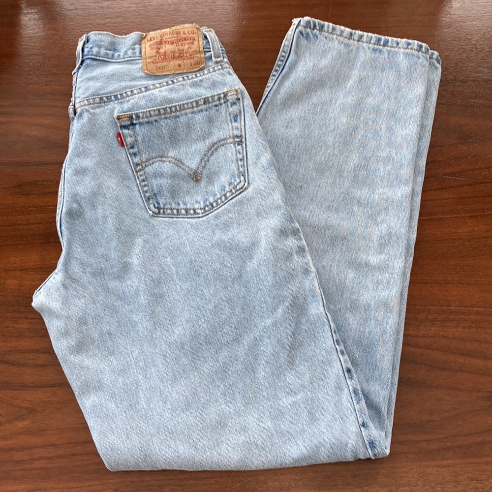 Vintage Levi’s 560 Relaxed Fit Jeans - Size 31 waist x 36 length